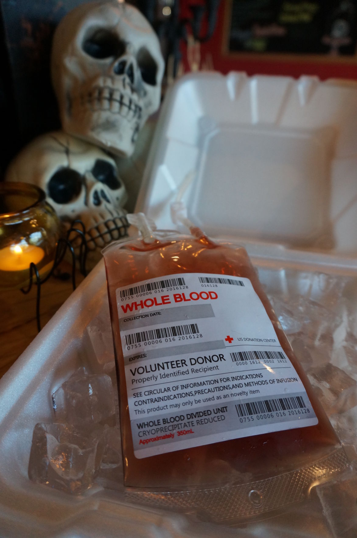 Blood Bag at Bone-In Barbeque